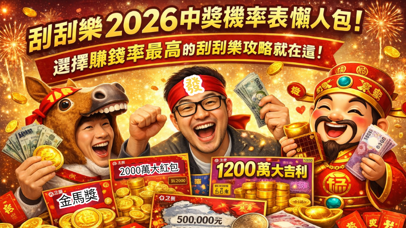 刮刮樂2026中獎機率表